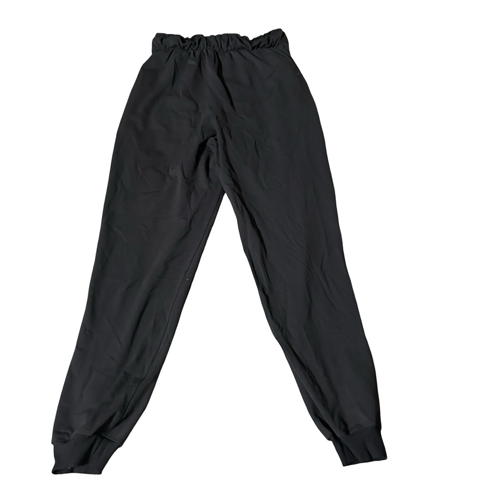 Lululemon Black Jogger Pants Size 6 Athletic Drawstring Lightweight - Picture 3 of 9